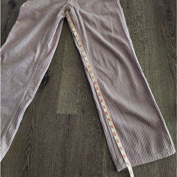 BDG Corduroy Pants in Lavender. Wide Wale, High Rise, Slightly Cropped Leg Fit - Picture 6 of 6
